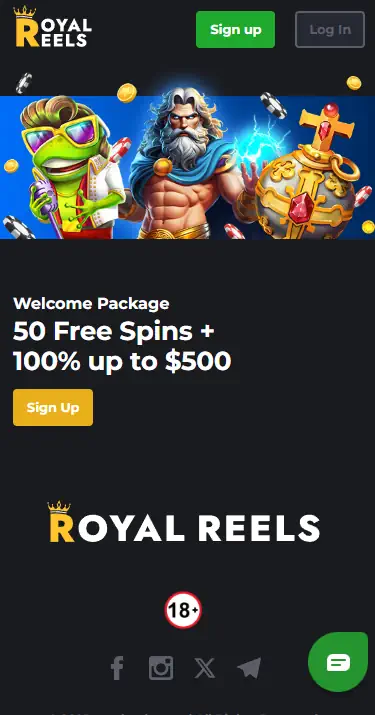 Royal Reels 18 Casino Bonus